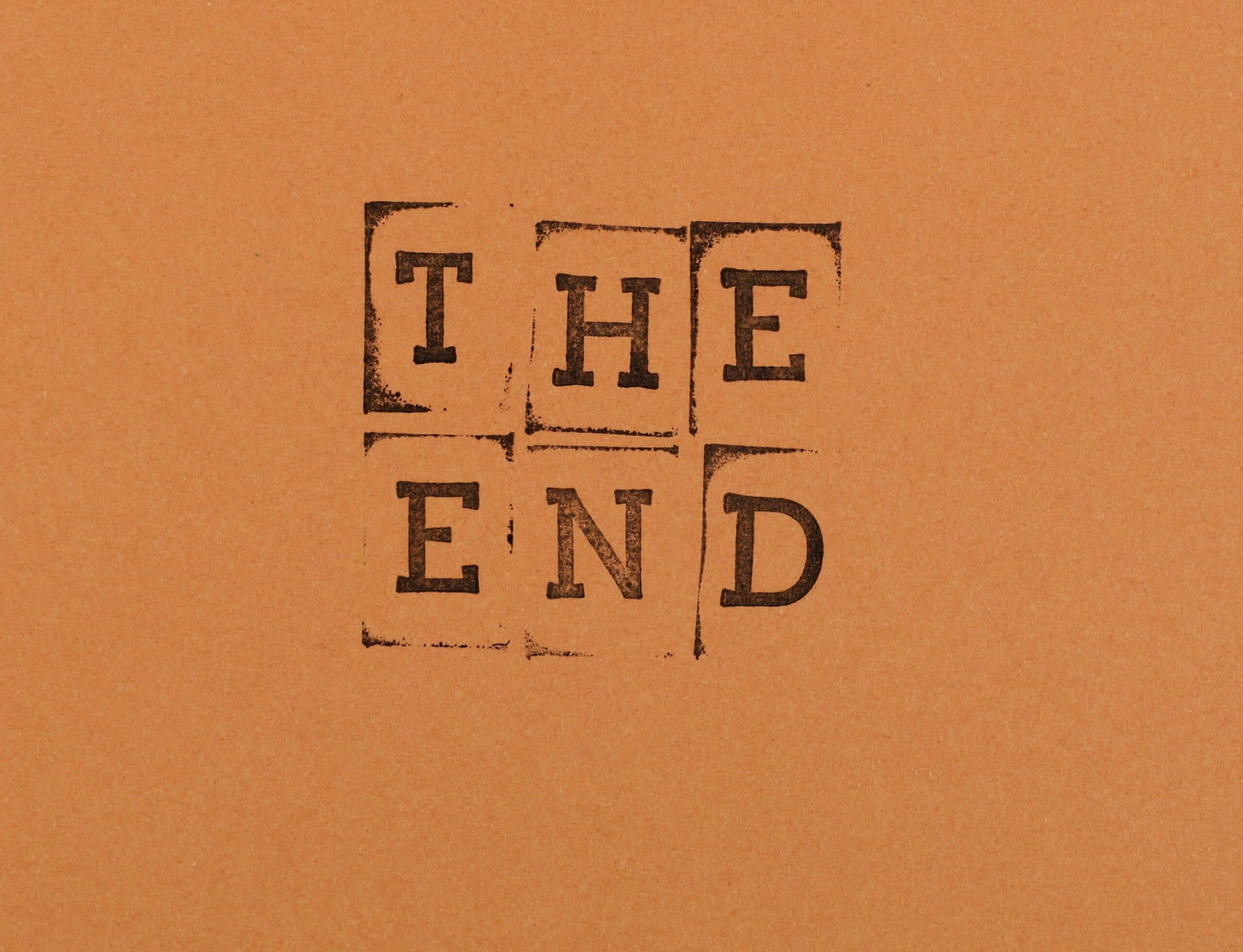 the end